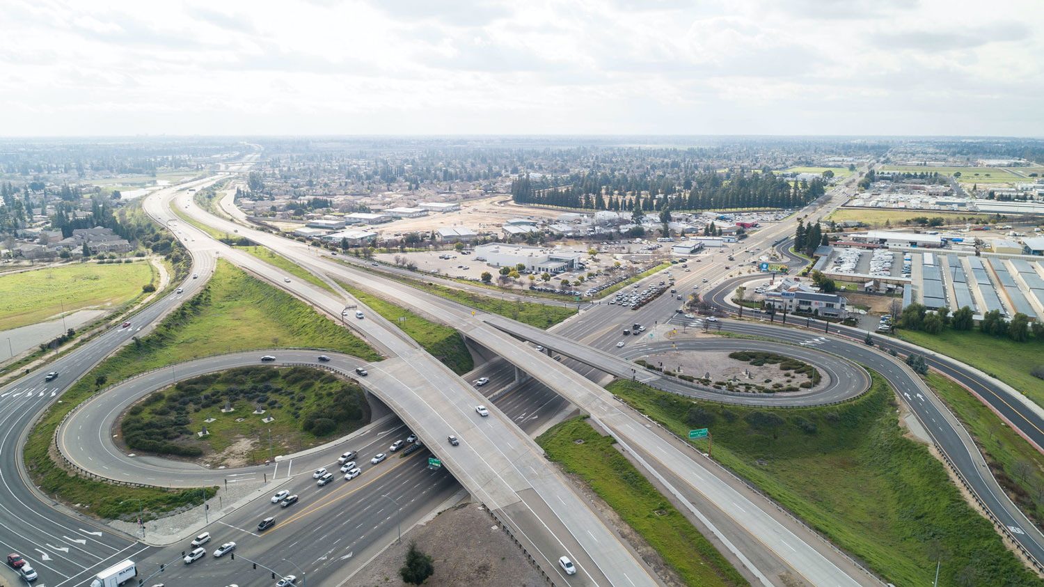 Measure C funds are used to upgrade and invest in infrastructure like this freeway exchange.